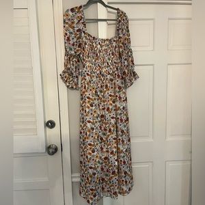 BCBGeneration Floral MIDI Dress - Size 12
